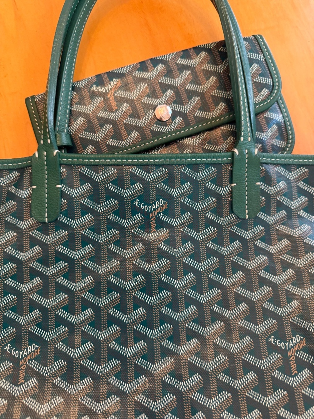 GOYARD Goyardine Saint Louis PM Green